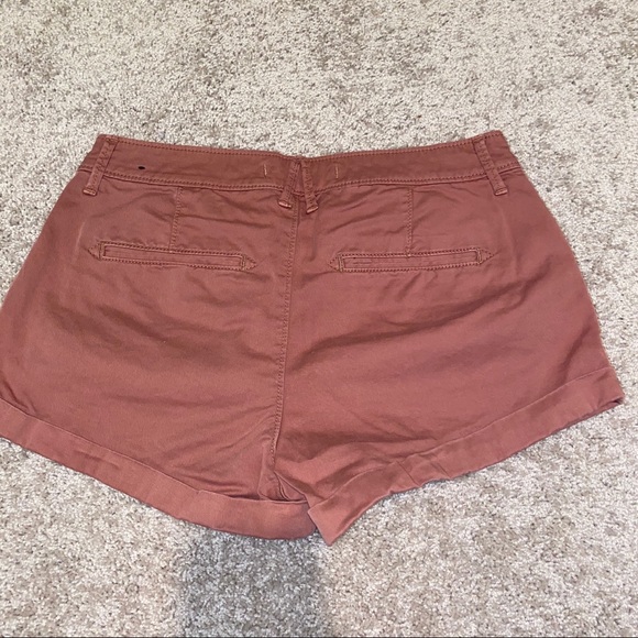 NWOT Abercrombie and Fitch Salmon Shorts - Picture 2 of 5